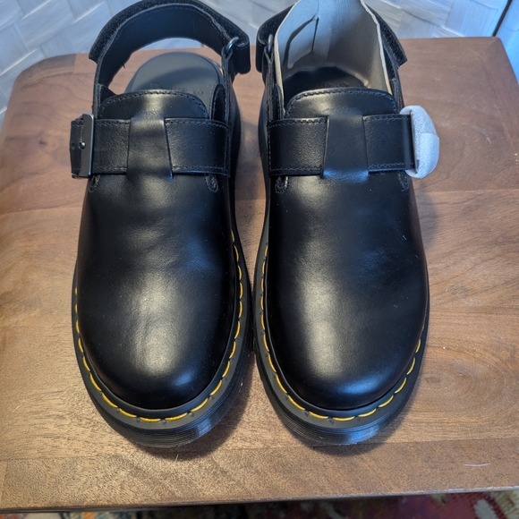 Dr. Martens Black Loafers Martins NEW in box Womens 8 Mens 7 - Picture 4 of 7